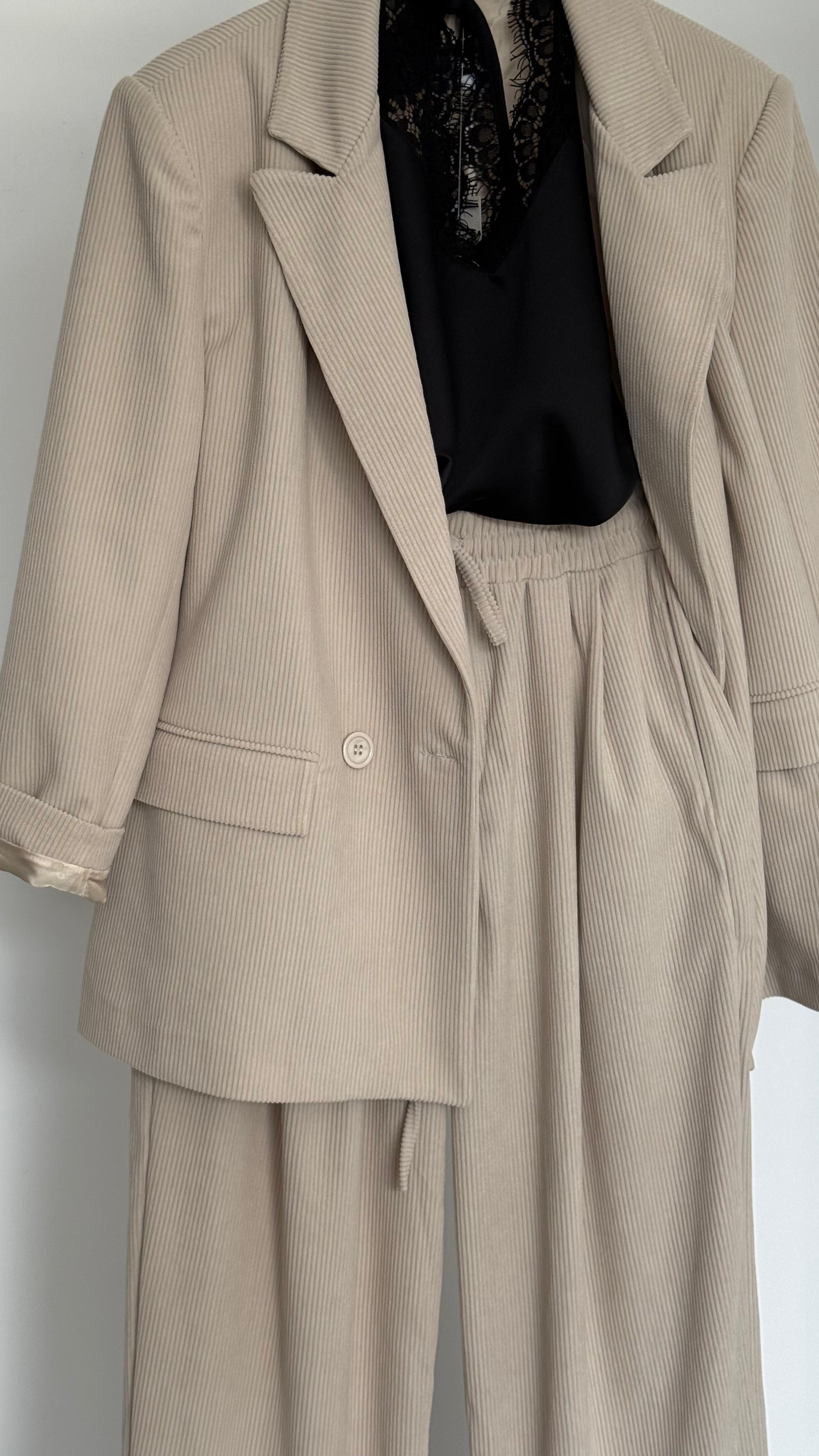 Lastikli Bel Kadife Pantolon – Kahve | Yumuşak Dokulu Kadın Kadife Pantolon 1302